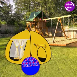 Popup Kids Play Tent House for Kids Foldable Delightful Patterns-picture-14