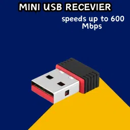 GUGGU (Wi-Fi Receiver) with Multi-Device Connectivity For All Pc System and LaptopH338 USB Adapter-picture-0