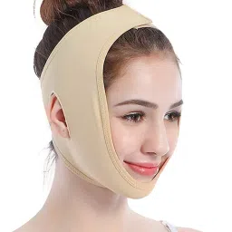 Chin Shaper for Women Face Slimming Belts Tool Face Shaping Masks (XL) (1PC) Face Shaping Mask-image-28