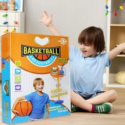 the pampam Basketball with Adjustable Stand 7 Basketball with Adjustable Stand Backboard image 2