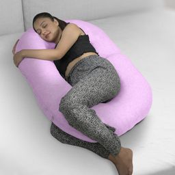 kwality dreams Microfibre Solid Pregnancy Pillow Pack of 1-picture-0
