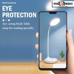 pick ur needs Rechargeable LED Table Lamp With 3 Multiple Color Touch Adjustable Brightness Study Lamp image 5