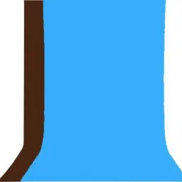 Stookin 8ft X 12ft Non-Transparent 2-in-1 Photography Backdrop Background Chromakey, 2 Colors in Single Backdrop (Brown & Sky Blue) Reflector-image-99