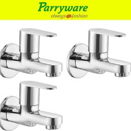 Uno Bib Cock Tap – Wall Mounted Brass set of 3 pic 187 Wall Mounted Bib Tap – Brass Bib Cock Faucet Bib Tap Faucet-image-71