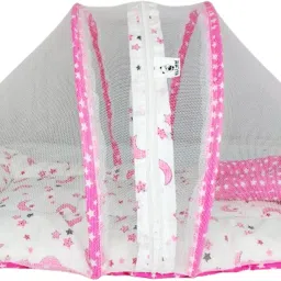 Cotton Kids Washable Baby Moon Bed Mosquito Net-image-4