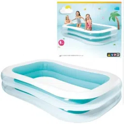 hornflow large (IND*66) transparent inflatable pool original With Free Pump Inflatable Swimming Pool image 3