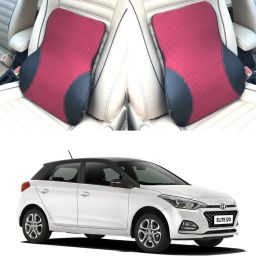 Black, Red Fabric, Leatherite Car Pillow Cushion for Hyundai-image-91