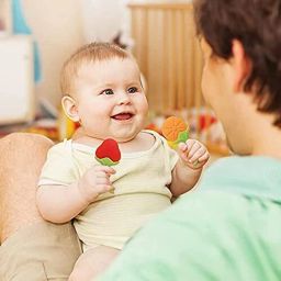 chicbunny SET OF 3 (ORANGE,APPLE,FRUITFEEDER) Soother image 3