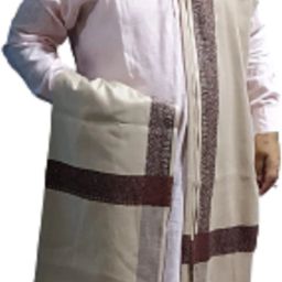 Royal-E-Kashmir Cashmere Solid Men Shawl-image-50