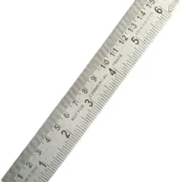 6 CM Steel Pocket Ruler – Mini Metal Scale for Precision and Portability Ruler-16