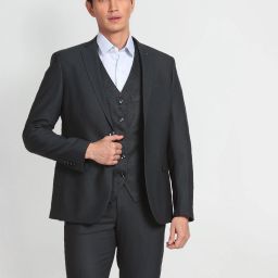 Men 3 Piece Suit Solid Suit-image-67