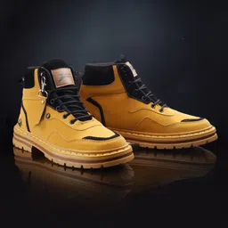 zixer Mens Trekking Hiking Bike Ridding Long Boots For Men High Ankle Boots For Biker Boots For Men-picture-29