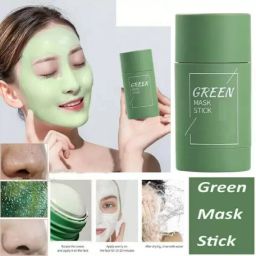 Green Mask Stick, Green Tea Purifying Clay Stick mask, Toning Face Mask Face Shaping Mask-image-96