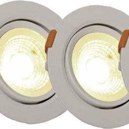 LED Ceiling COB Spot Light - 9 Watt - Round - Warm White (Pack Of 04) | 9w cob Light || led Lights for Decoration | Recessed Ceiling Lamp-image-123