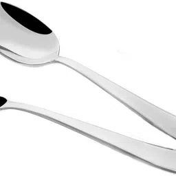 kitchenwonders Premium Stainless Steel 12Pcs Spoons and 12 Forks Stainless Steel Cutlery Set image 2