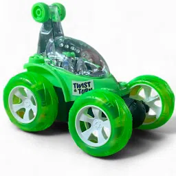 Big RC Stunt Car with Lights & Spins-image-89
