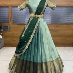 Self Design Semi Stitched Lehenga Choli-image-99