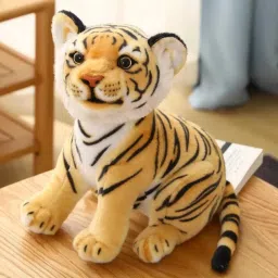 PLUSHJOY Baby Tiger Soft Stuffed Plush Animal Toy for Kids and Gift Toys - 22 cm image 2