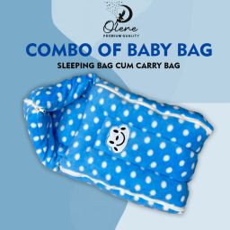 Kids Cotton Bedding With Cum Carry Bag Easy To Carry babies Comfortable Sleeping Bag-image-99