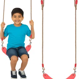 hop n play Flexible Swing Seat Heavy Duty with Heavy Duty Adjustable 79" Rope-picture-5