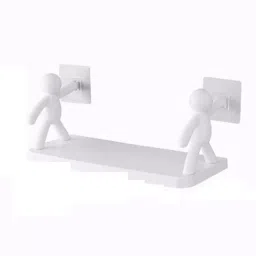 Wall Mounted Shelf, Bathroom Shelf Organizer, Multipurpose Wall Mount NRS1.781 Plastic Wall Shelf-image-59