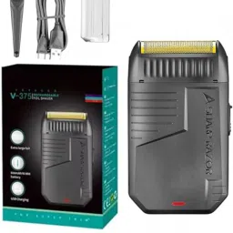 Frinzoo Cordless Use, USB Charging, Lightweight Design with 60 Min Runtime - Black Shaver For Men-image-98