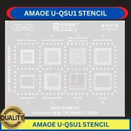 AMAOE U-QSU1 STENCIL tin multipurpose 8674,8974,256,356,8998,8976 Quilting Stencil-image-3