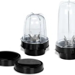 Black ABS Plastic bullet Jars 350 ml and 550 ml SAS20 Mixer Juicer Jar-picture-6