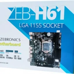 EXPERTRONICS ZEB H61- I3 3220 - 4GB DDR3 - FAN LGA 1155Socket ATX Intel H61 Chipset DDR3 Motherboard for Desktop image 2