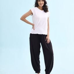go colors Solid Viscose Women Harem Pants-picture-13