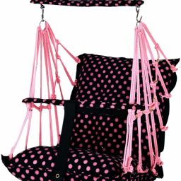 Cotton baby Swing Chair for Kids Baby Children 1-6 Years with Safety Belt Swings-image-58