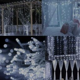40 LEDs 11 m White Steady String Rice Lights-image-12