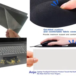 ANJO Keyboard&Mouse-WPad-Hub3-3n1Cleanr-2n1OTG-Ext-LED-Skin-14.6iScrn&KeyGuard&Sleeve Combo Set image 5