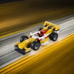 md toy villa 3in1 architect series (super racer) car blocks set 121+ pcs educational blocks image 5