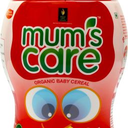 Mums Care Organic baby cereal For 6 months Source of Protein&Fiber Ragi&Moongdal-61
