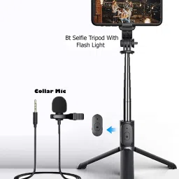 BUFONA Selfie Sticks Phone Holder Camera Flash Brackets+Collar Microphone Bluetooth Tripod, Monopod, Monopod Kit, Tripod Ball Head, Tripod Bracket, Tripod Clamp, Tripod Kit-40