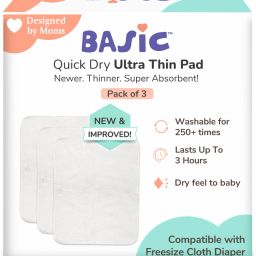 BASIC Quick Dry Ultrathin Pads |4 Layer Cotton Padding | Lasts Up To 3Hrs - 3pcs-39