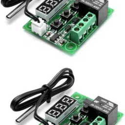 Pack of 2 W1209 50~100 digital temperature controller thermostat Temperature Sensor and Controller Electronic Hobby Kit-1