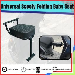 Universal Folding Baby Seat for All Scooty Single Bike Seat Cover For Universal Single Bike Seat Cover For NA NA-image-4