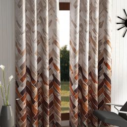 153 cm (5 ft) Polyester Semi Transparent Window Curtain (Pack Of 2)-6