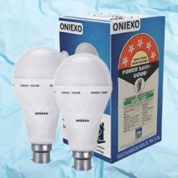 Pack of 2-Power-Saving 12W Bulb with Extended Battery Life for Emergencies 4 hrs Bulb Emergency Light-image-3