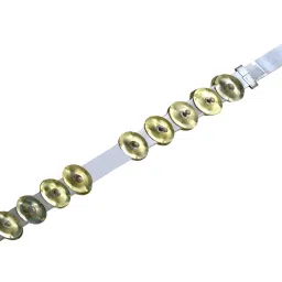 CHIMTA Musical Fire Tongs With Jingles For Kirtan/Bangra Chimta Instrument Chimta Jhikka Musical Instrument (N-100039) Chimta Instrument-image-10