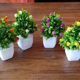 home decoration,office decor, cafe, (4) Bonsai Wild Artificial Plant with Pot Bonsai Wild Artificial Plant with Pot-26