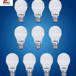 9 W Basic Round B22 LED Bulb-18
