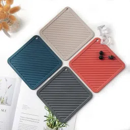 Silicone Trivet Mats-Heat Resistant Trivet Mats Pot Mat Pot Coaster for Counter Silicone Mats Trivet-13