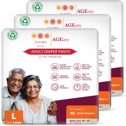 Unisex Pant Adult Diaper with Wetness Indicator, Odour Lock & Anti-Bacterial - L-image-45