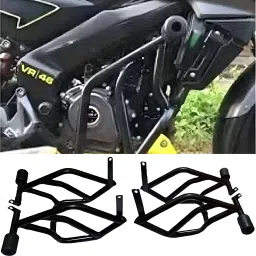 P.ulsar NS200 Heavy Premium Crash Guard/Engine Guard with Double Frame 4 Sliders-20