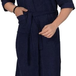 Blue Free Size Bath Robe-image-102
