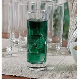 (Pack of 6) Transparent Multi Use Drinking Glass Set For Water, Juice, Milk, Shake, Cold Drink, Home, Bar - B5 Glass Set Water/Juice Glass-image-29