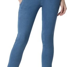 Women Skinny High Rise Blue Jeans-image-20